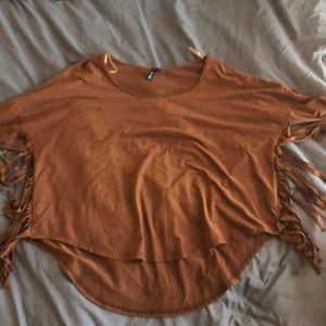 Brown blouse
